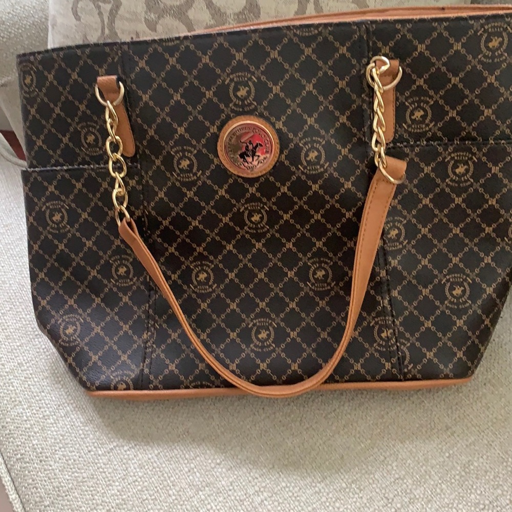 Beverly Hills Polo Club tote with matching wallet